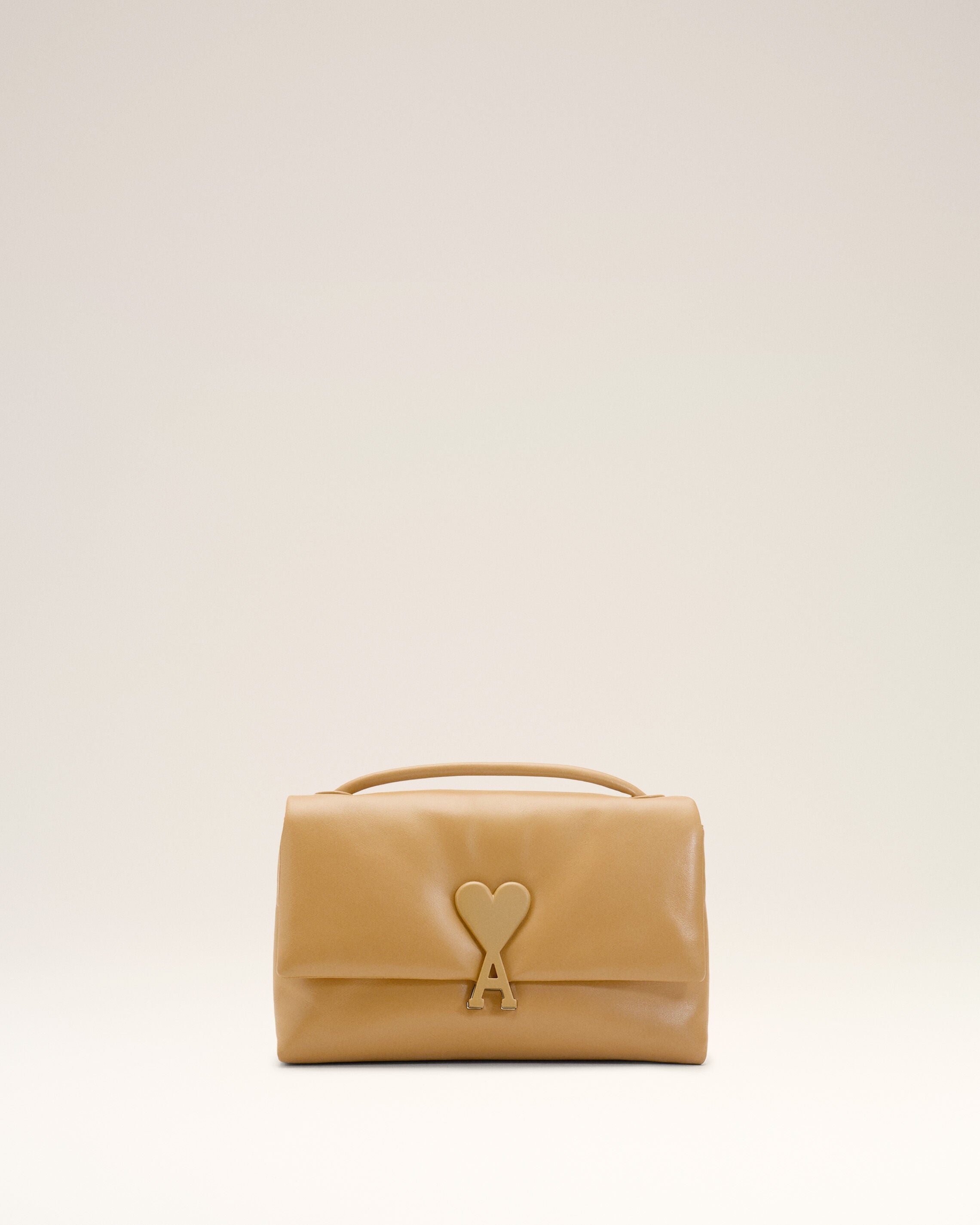 HONEY Bolsa Voulez-Vous em Couro de Vaca Amarelo | Ami Paris