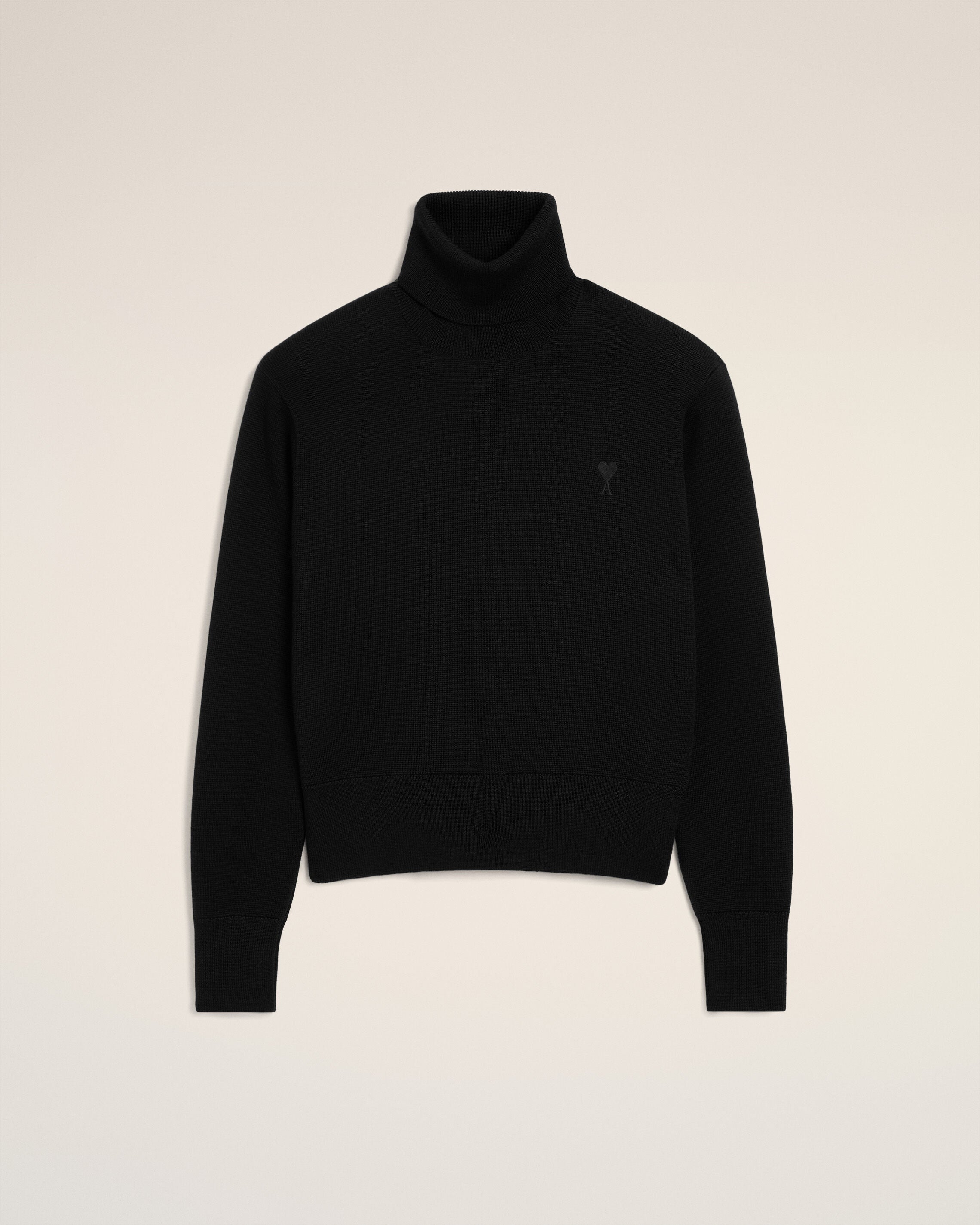 Moletom de Lã Preta BLACK/BLACK Ami De Coeur | AMI PARIS
